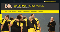 Desktop Screenshot of eintracht-hiltrup.de